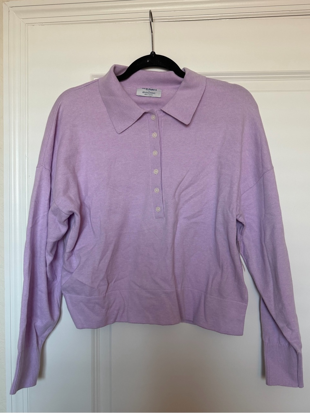 NWT Purple Collared Shirt